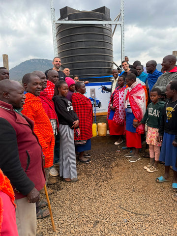 The community the water point was built for.